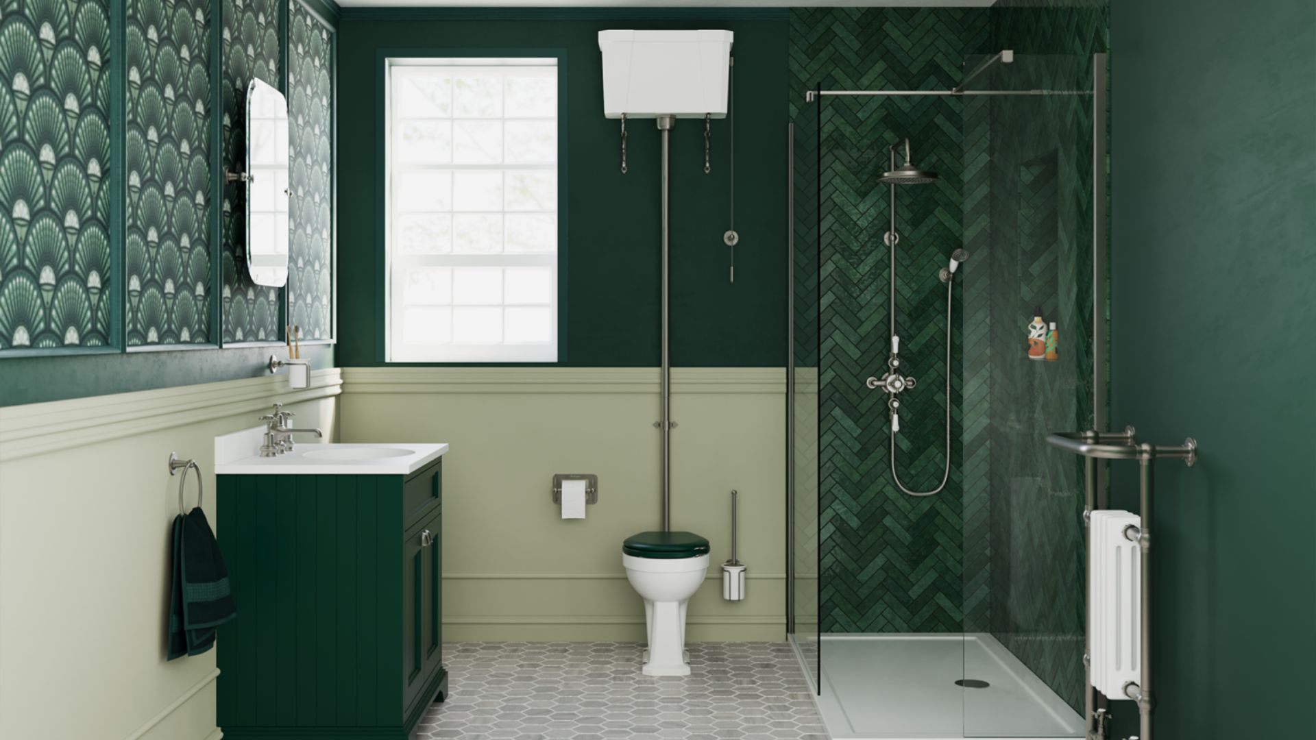 Statement Colours | A Bold Move in Bathroom Design - La Fabrico