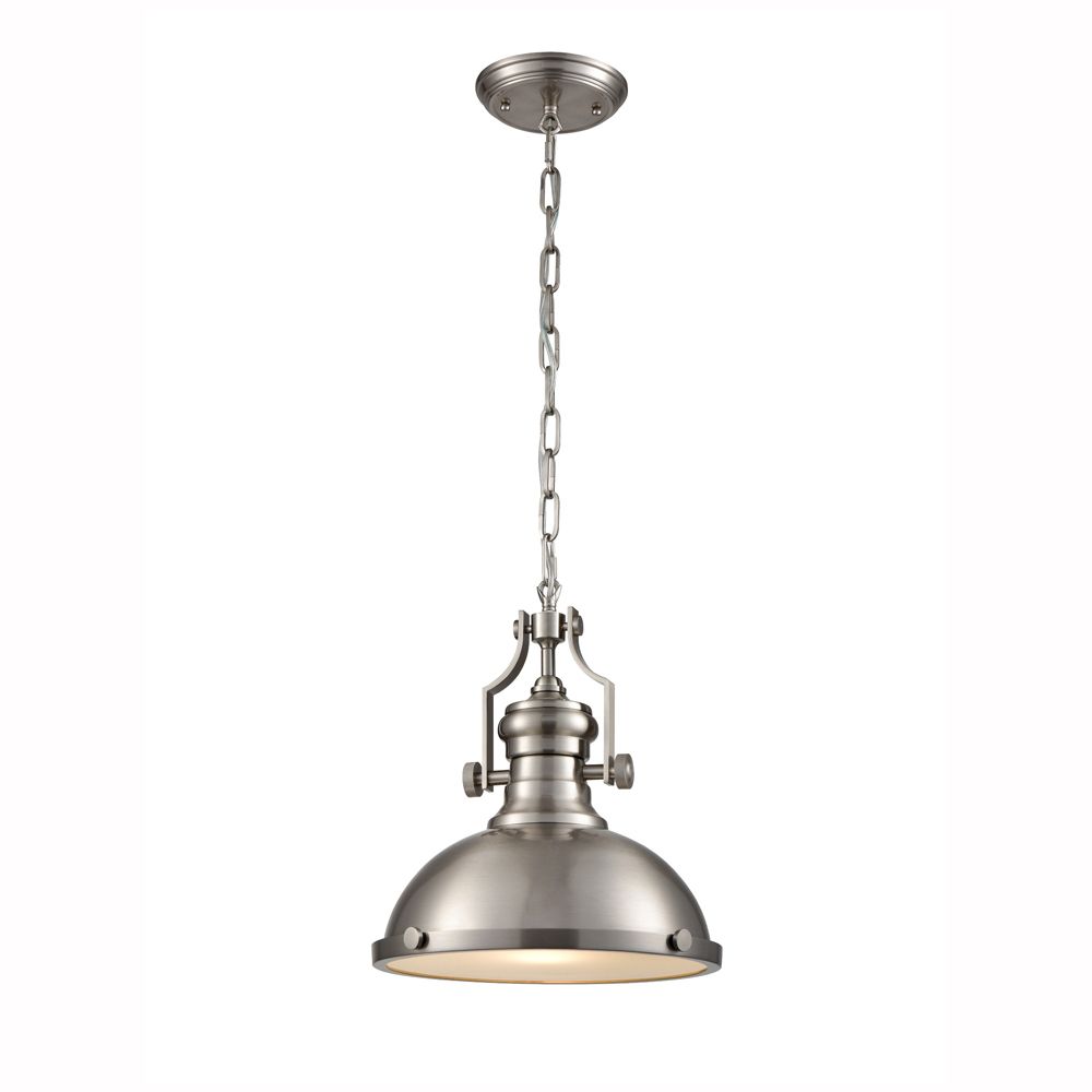 Franco Industriale Satin Nickel Pendant