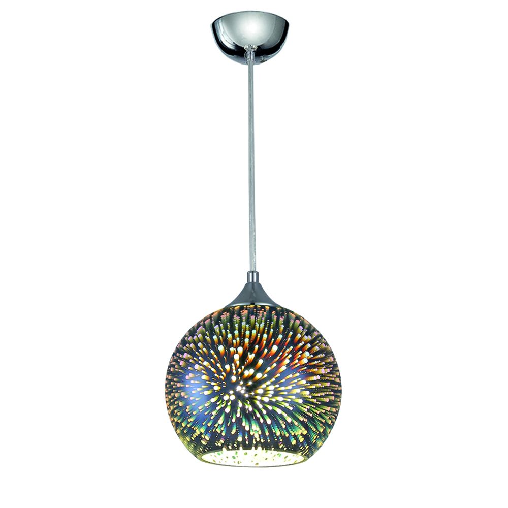 Franco Explosione Medium Silver Pendant