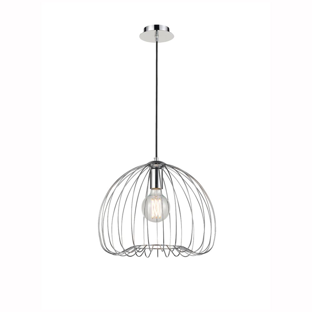 Franco Gabbia Medium Chrome Pendant
