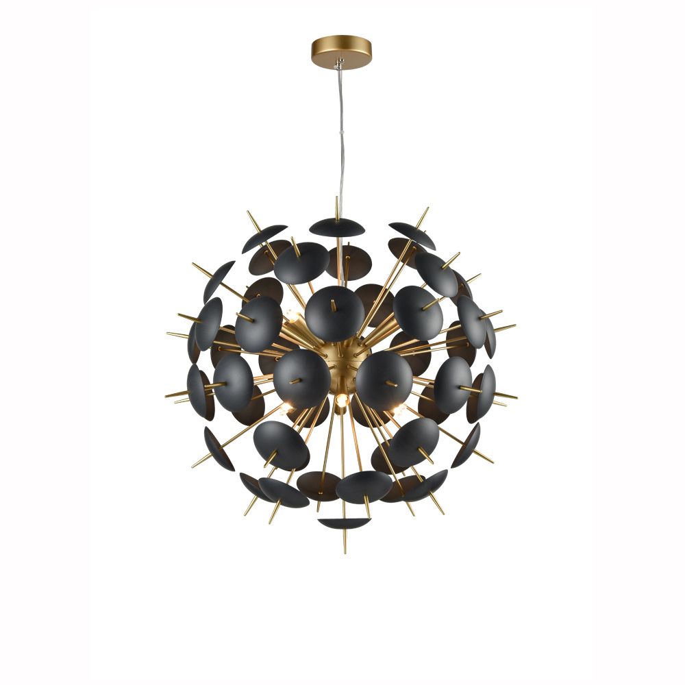 Franco Pianeta Black and Gold Small Pendant