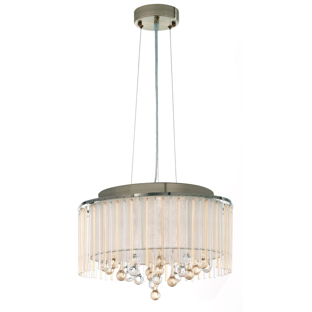Franco Ambra Cristallo Small Pendant