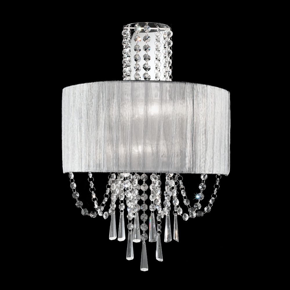 Franco Cristallo Paralume Wall Light