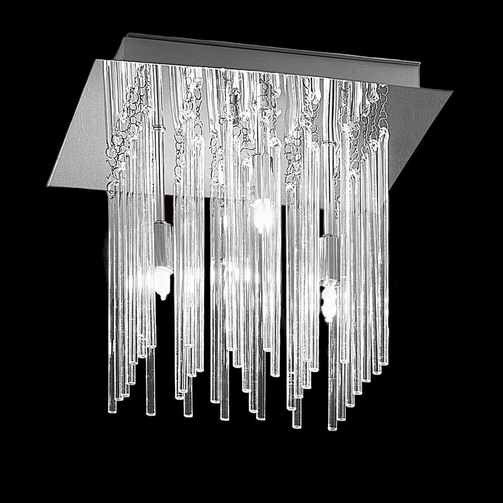 Franco Liscia 4lt Flush Ceiling Light