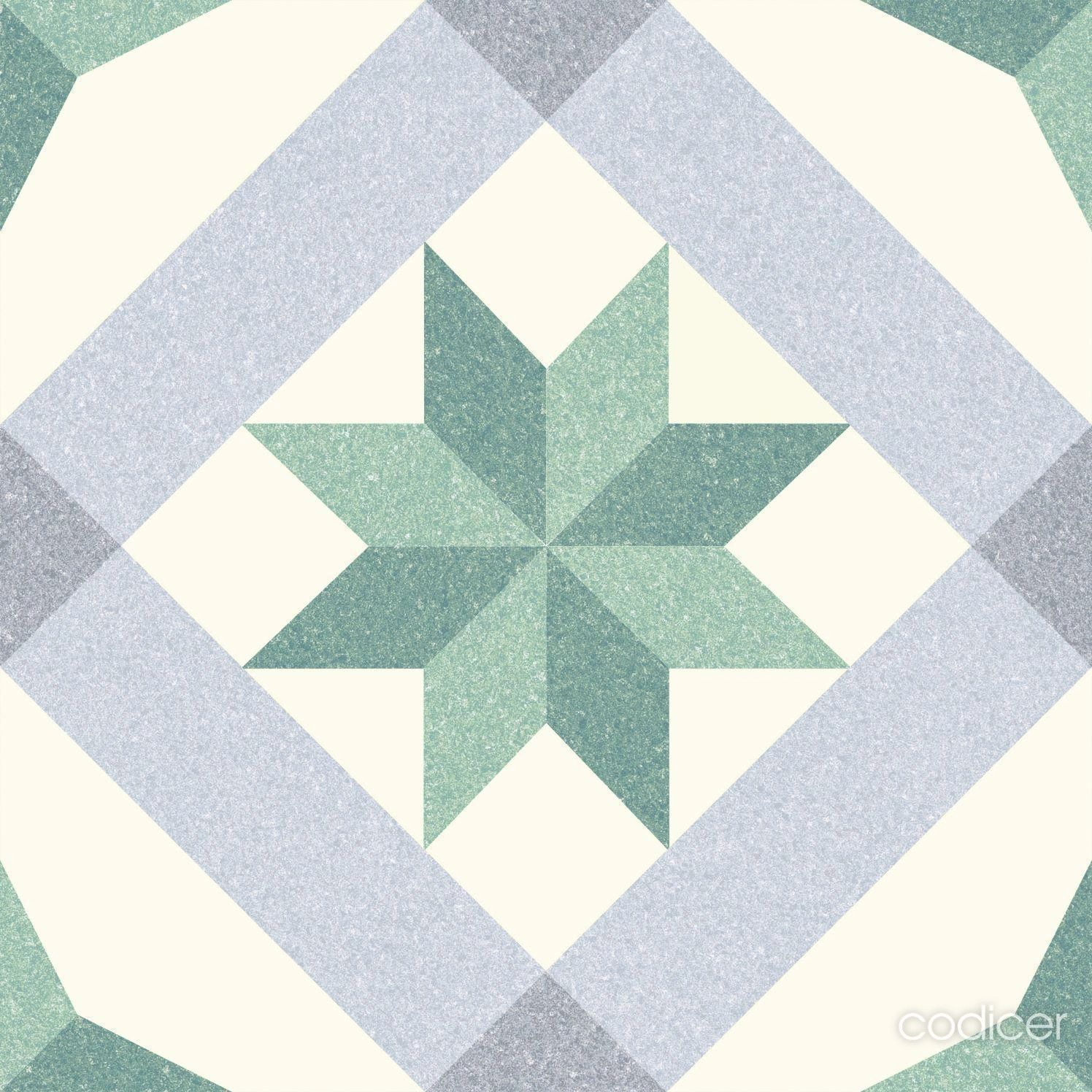 Riviera Menton Green Tile