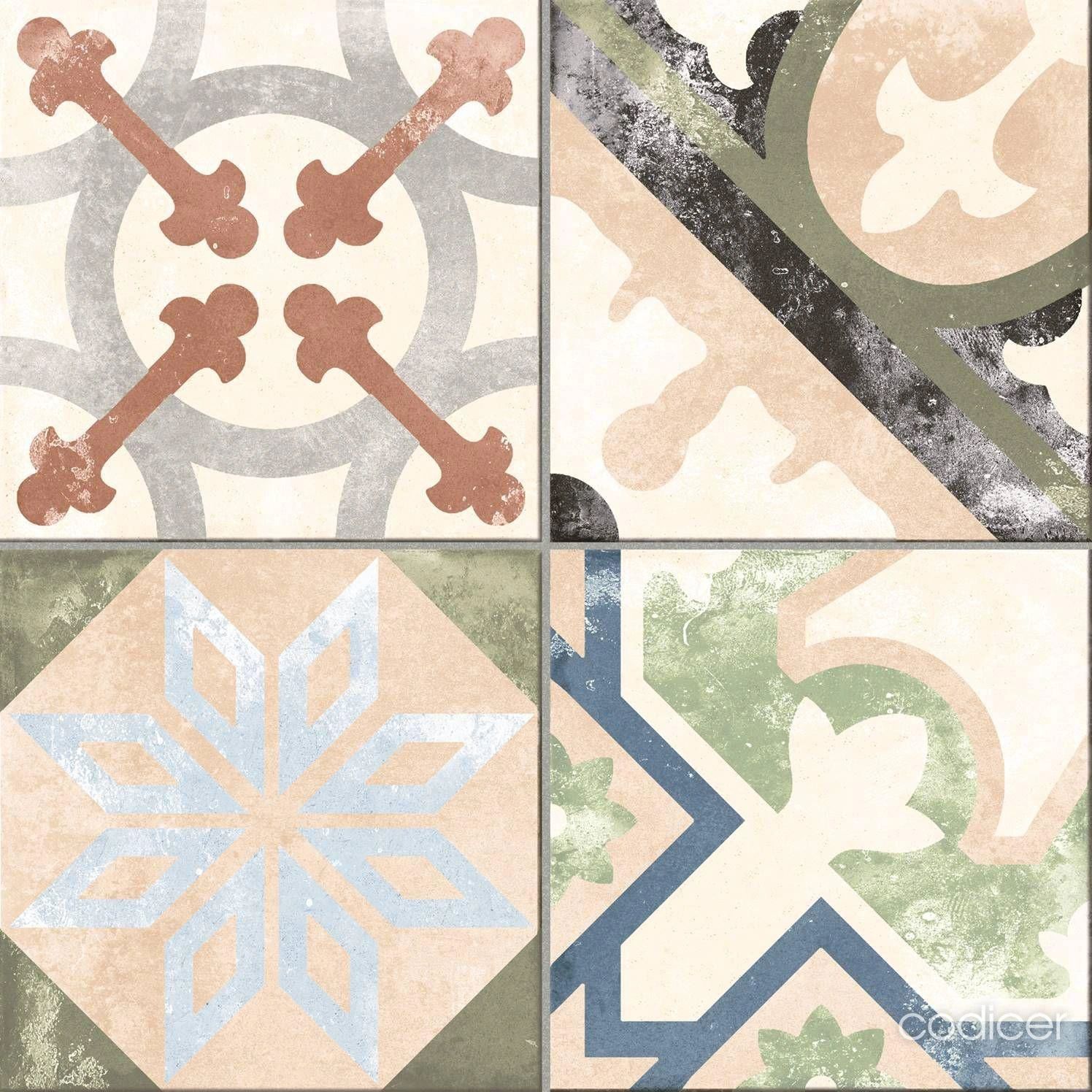 Borne Multicolour Tile