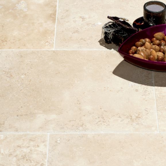 Lydia Classico Filled - Honed Travertine