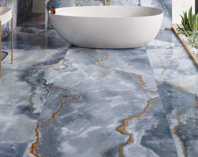 La Supra Onyx Blue Polished Tiles - Image 10