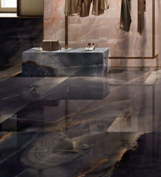 La Supra Onyx Black Polished Tiles - Image 5