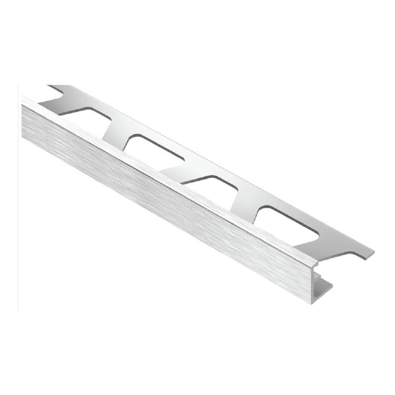 Tile Trim 6 mm Brushed Stainless Steel profile