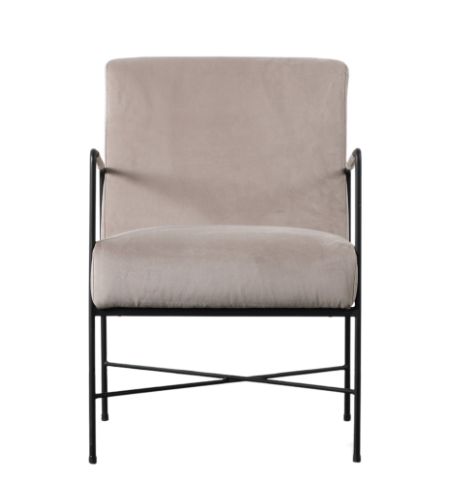 Charlton Grey Armchair - Image 3