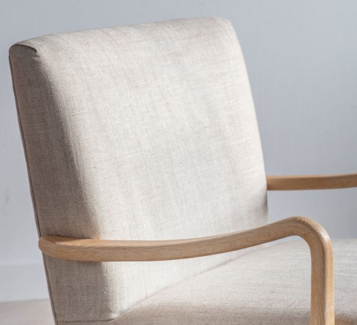 Chatworth Natural Armchair - Image 3