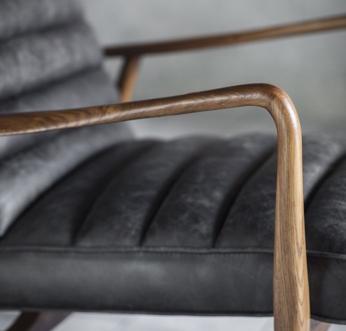 Divano Antico Arm Chair Ebony - Image 3