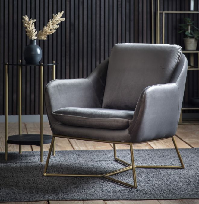 La Fabrico Charcoal Chair