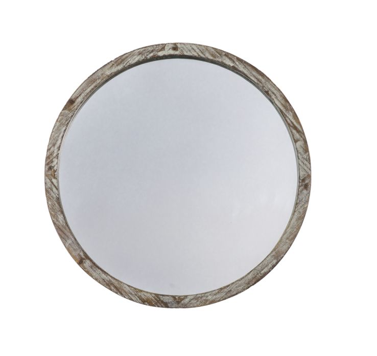 Hectare Grey Wash Large Mirror