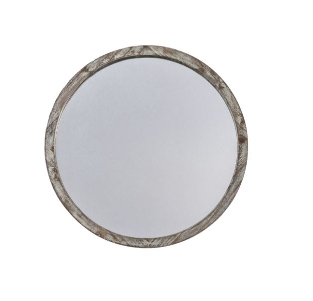 Hectare Grey Wash Small Mirror
