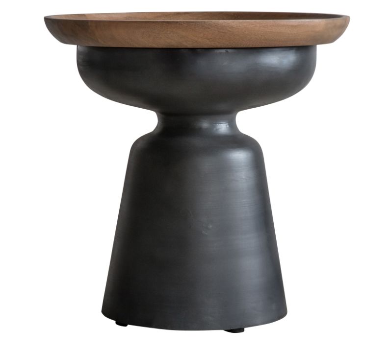 Unique Mango Wood Side Table - Image 2