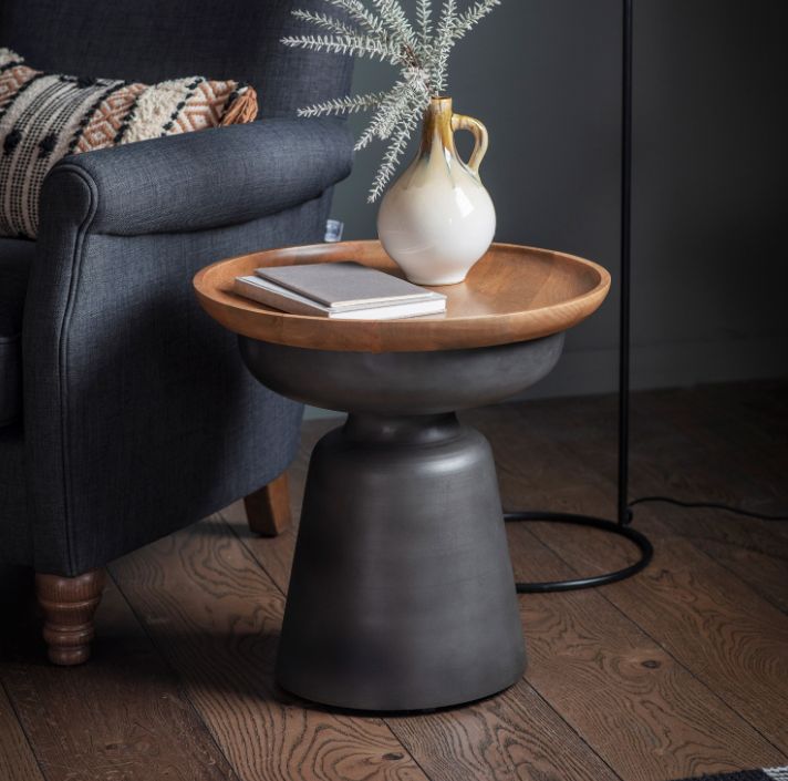 Unique Mango Wood Side Table