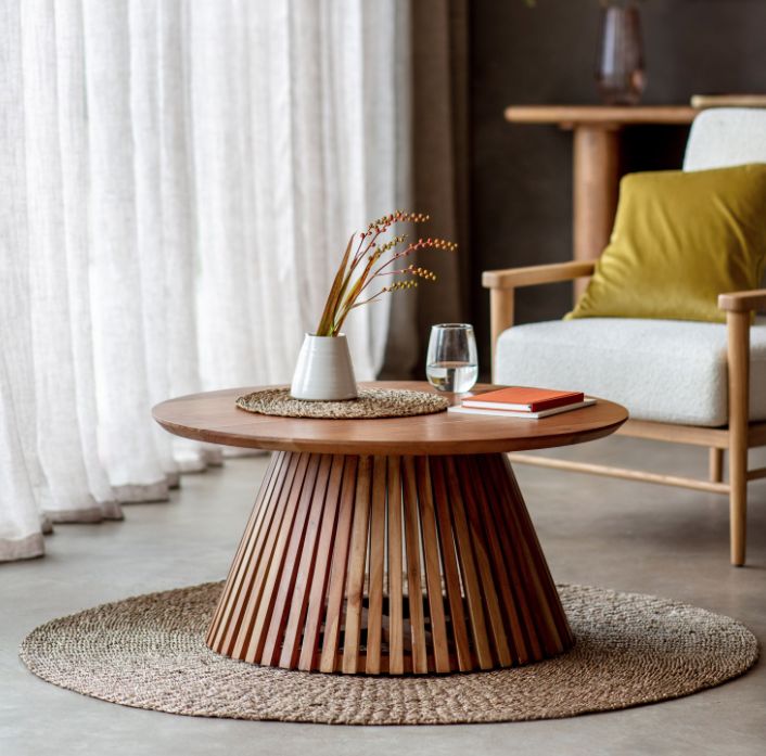 Slatted Acacia Coffee Table