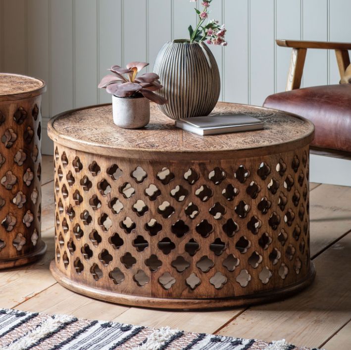 Handcrafted Natural Coffee Table