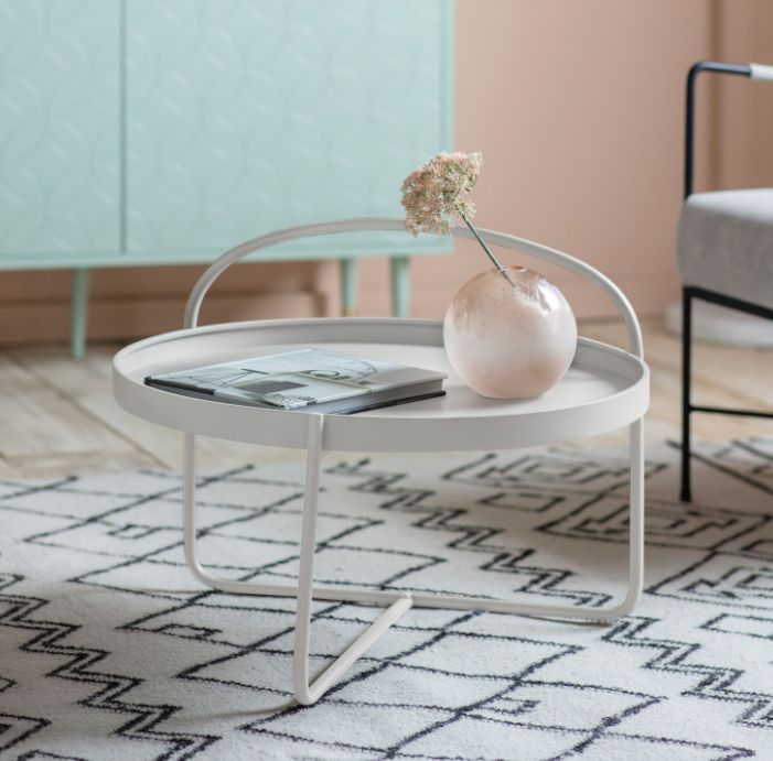 Malbury White Coffee Table