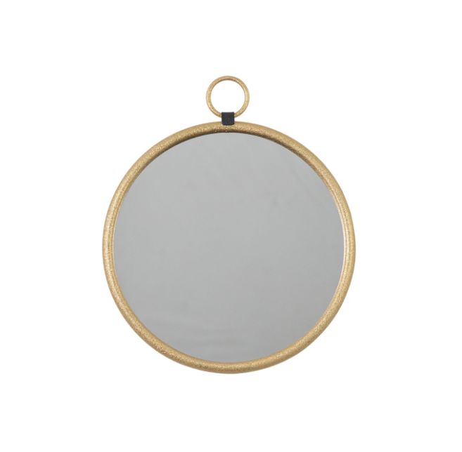 Porthole Gold Small Mirror