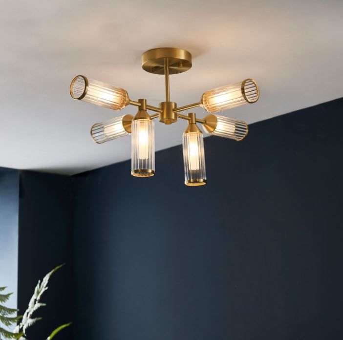 Rimo Flush Ceiling Light