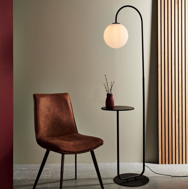 Globe Arc Floor Lamp