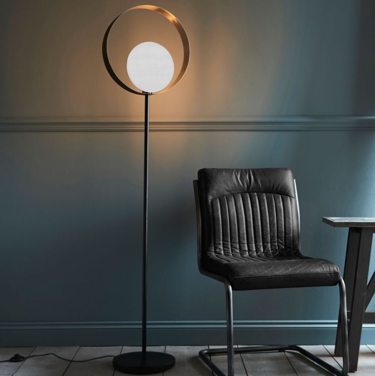 Kal Brushed Nickel LED Floor Lamp