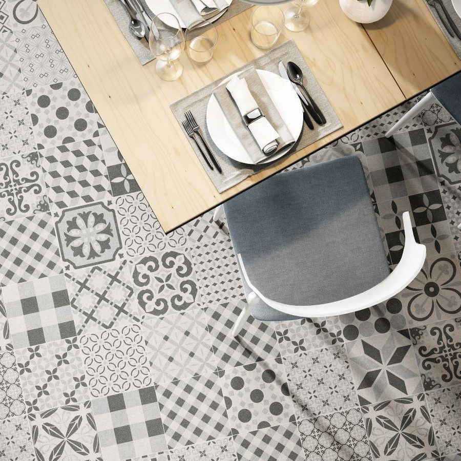 Boreal Mix Grey Tile