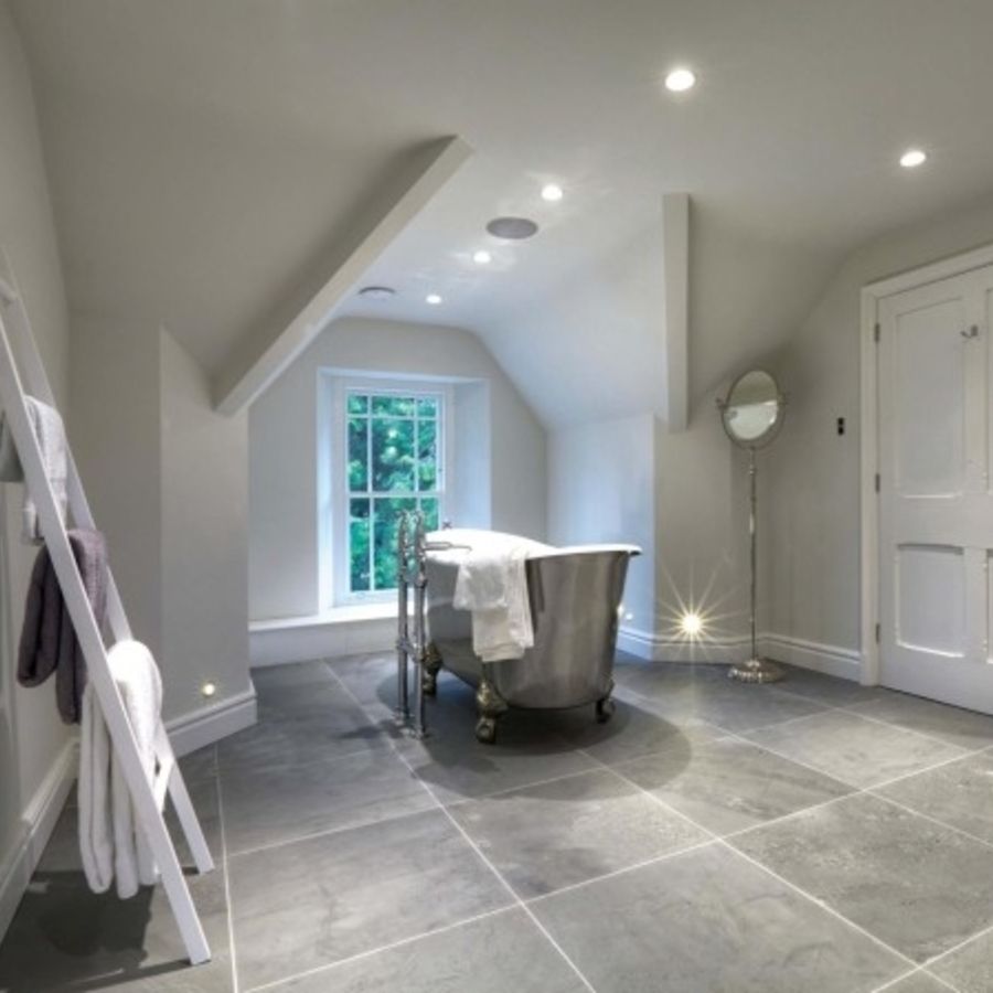 1st Grade Moleanos Blue Honed Limestone Tiles