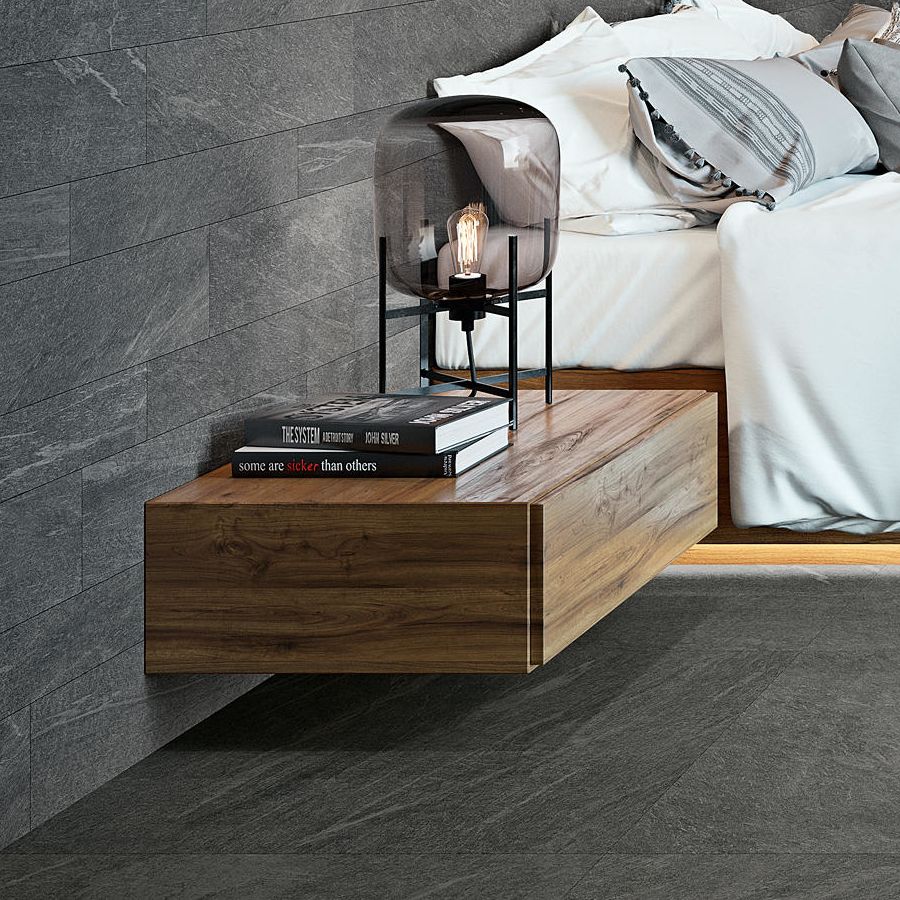 Volga Grafito Wall and Floor Tile