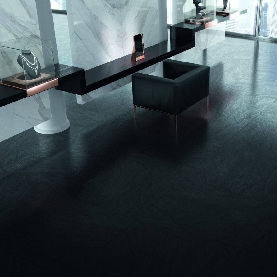 Avenue Negro Wall and Floor Tile