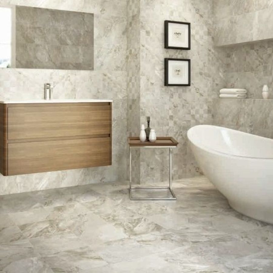 Icaria Blanco Wall And Floor Base Tile by Grespania Tiles