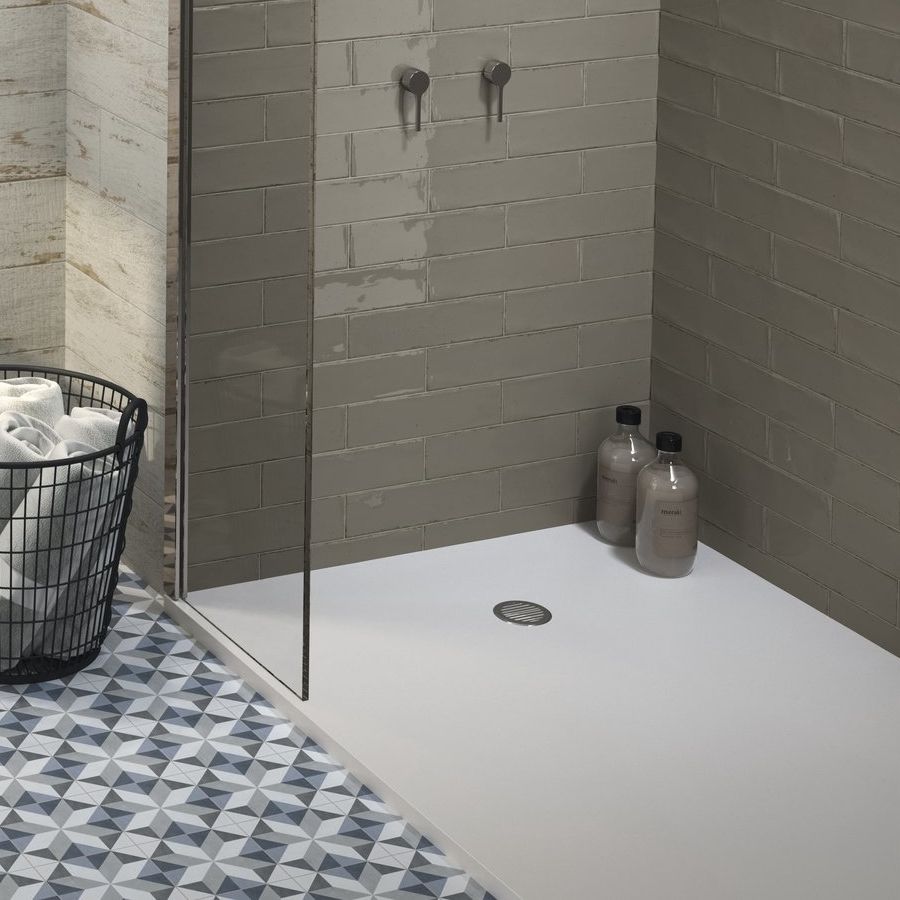 Worn Taupe Wall Tile