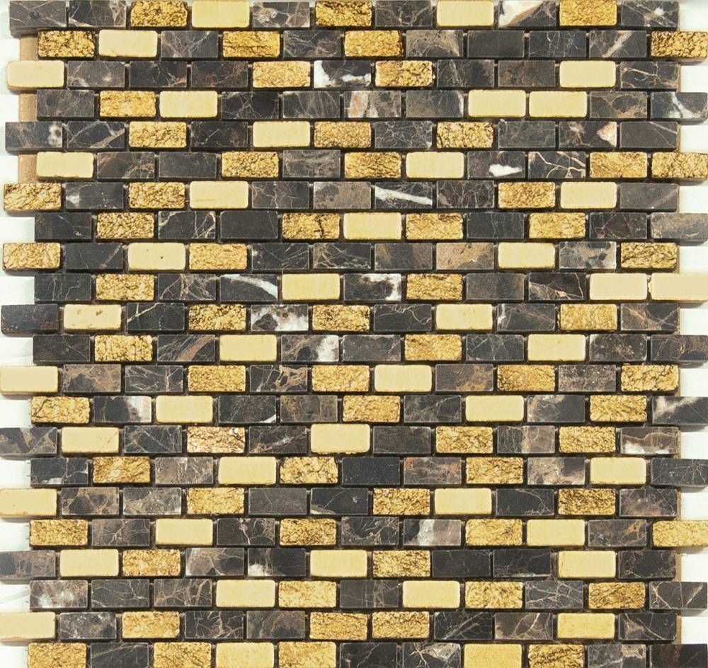 Musa Brick Emperador Grespania Mosaic