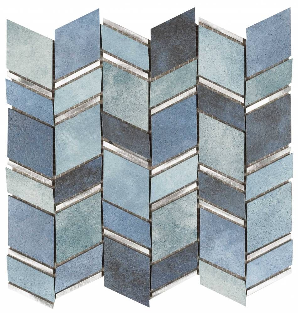 Musa Basalto Azul Grespania Mosaic