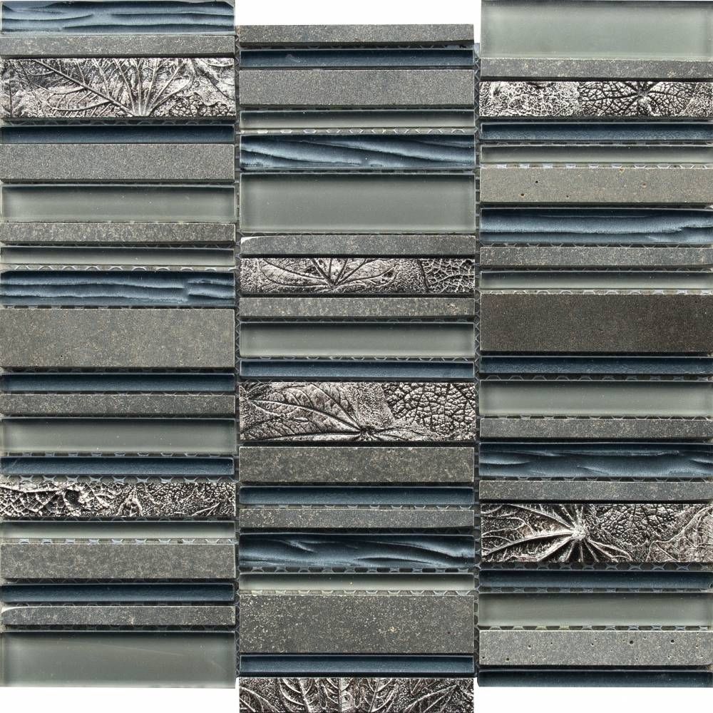 Musa Fosil Antracita Grespania Mosaic