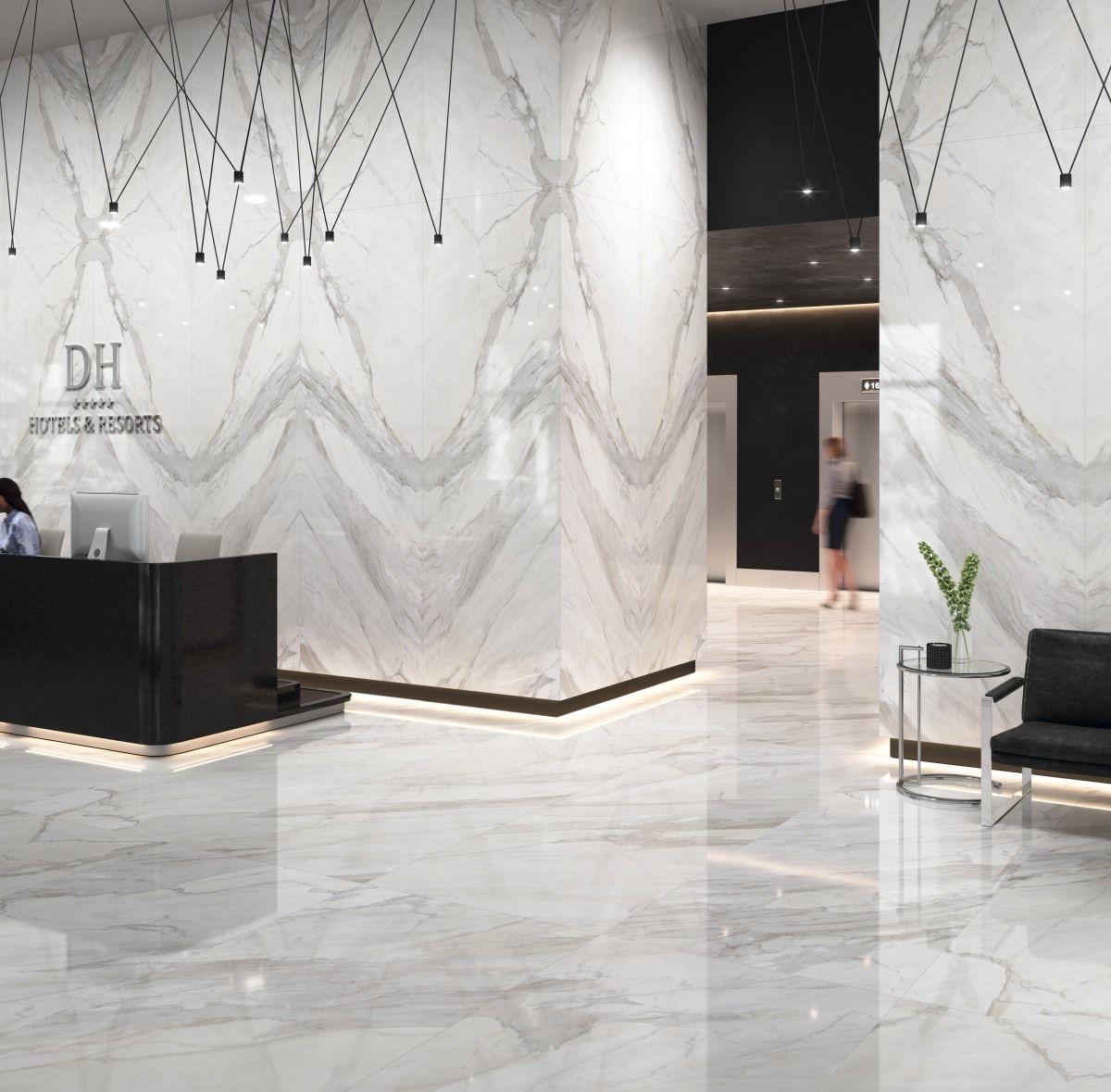 Calacata Large Coverlam Tile - Image 4