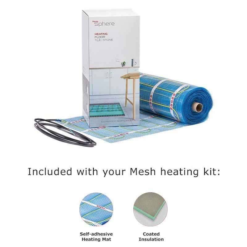 ThermoSphere 150 W/m² Self adhesive mesh