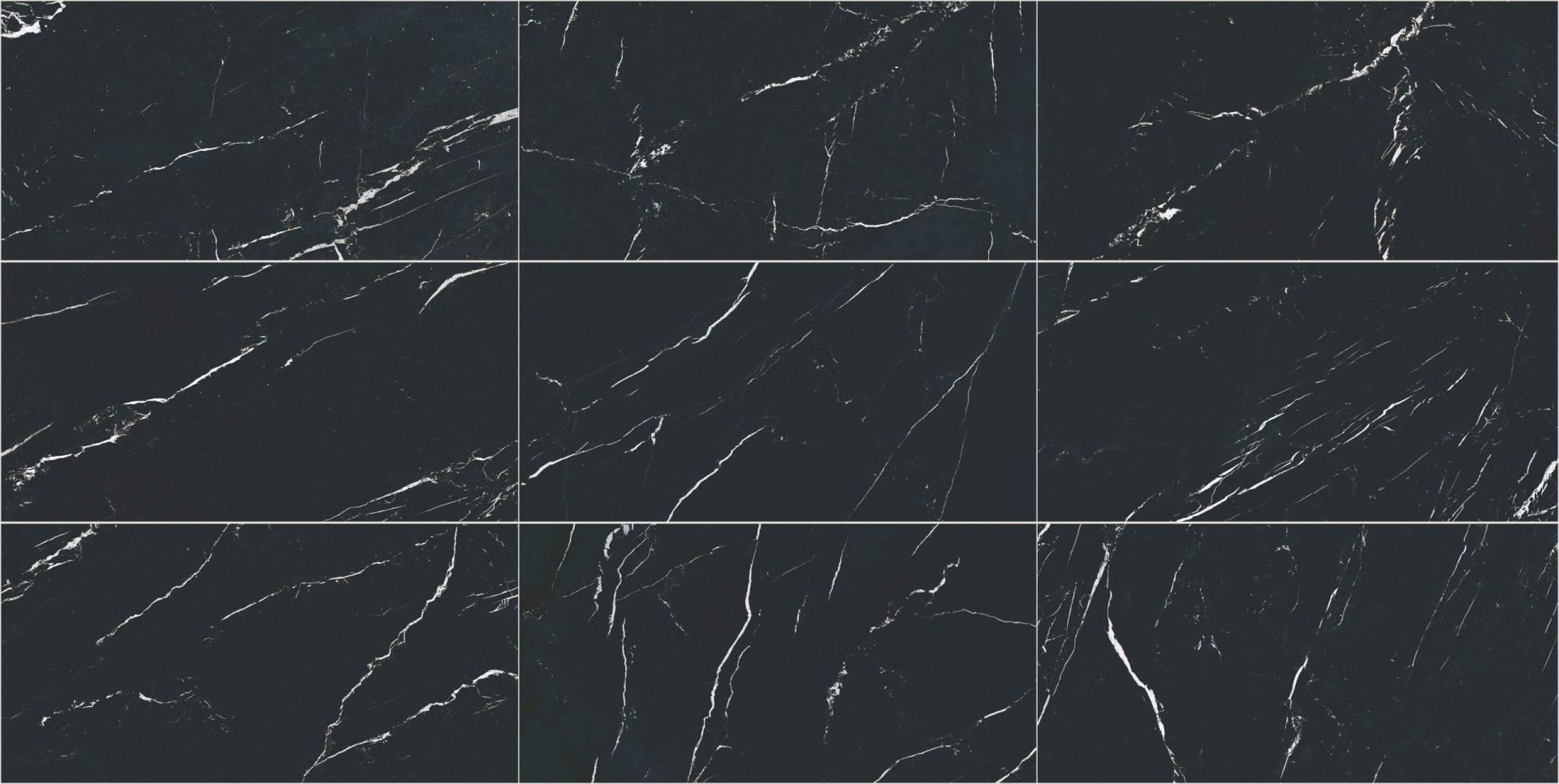 Marmorea Marquina Polished Marble Effect Wall and Floor Tile - Image 10