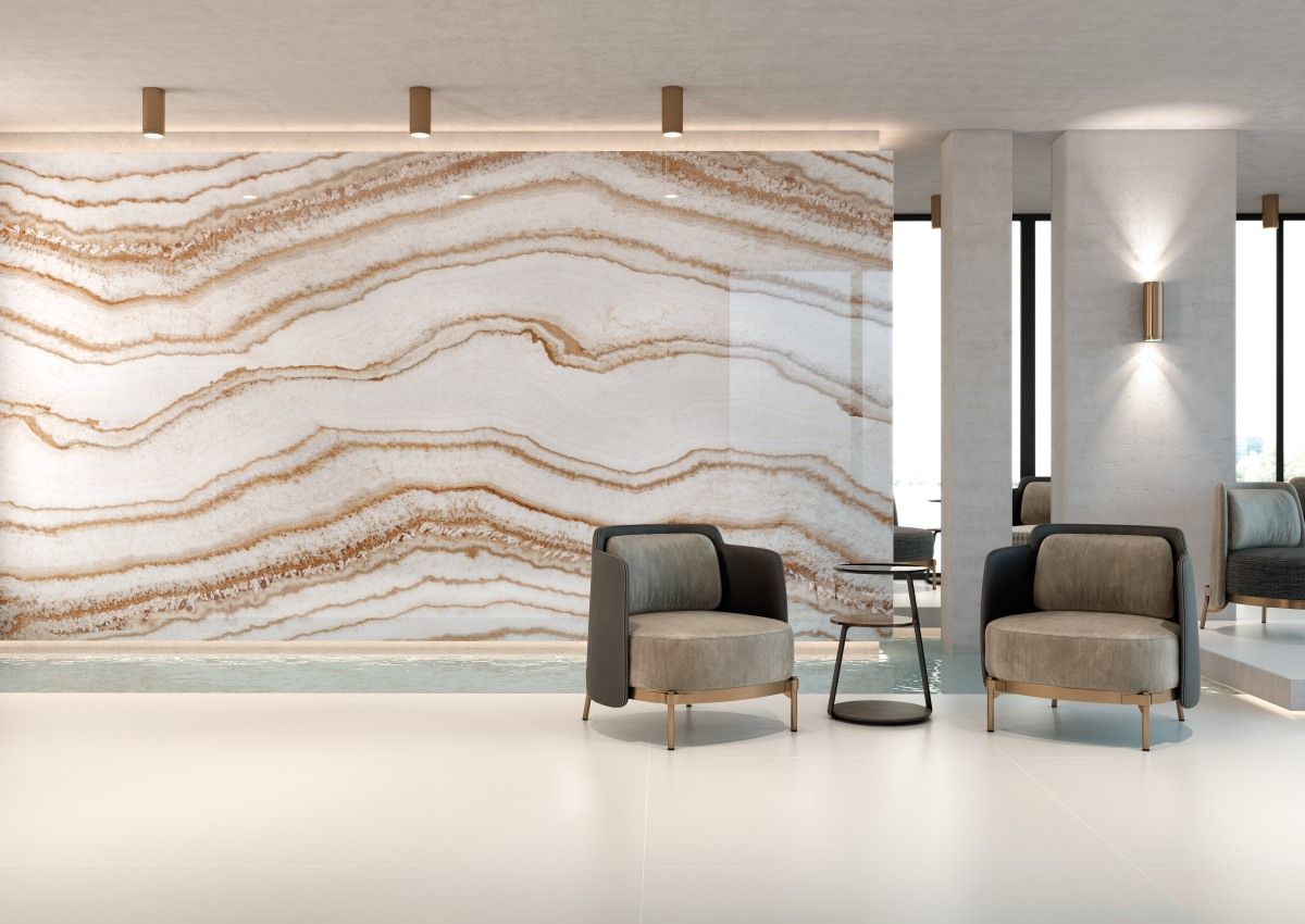 Imperial Amber Large Coverlam Tile