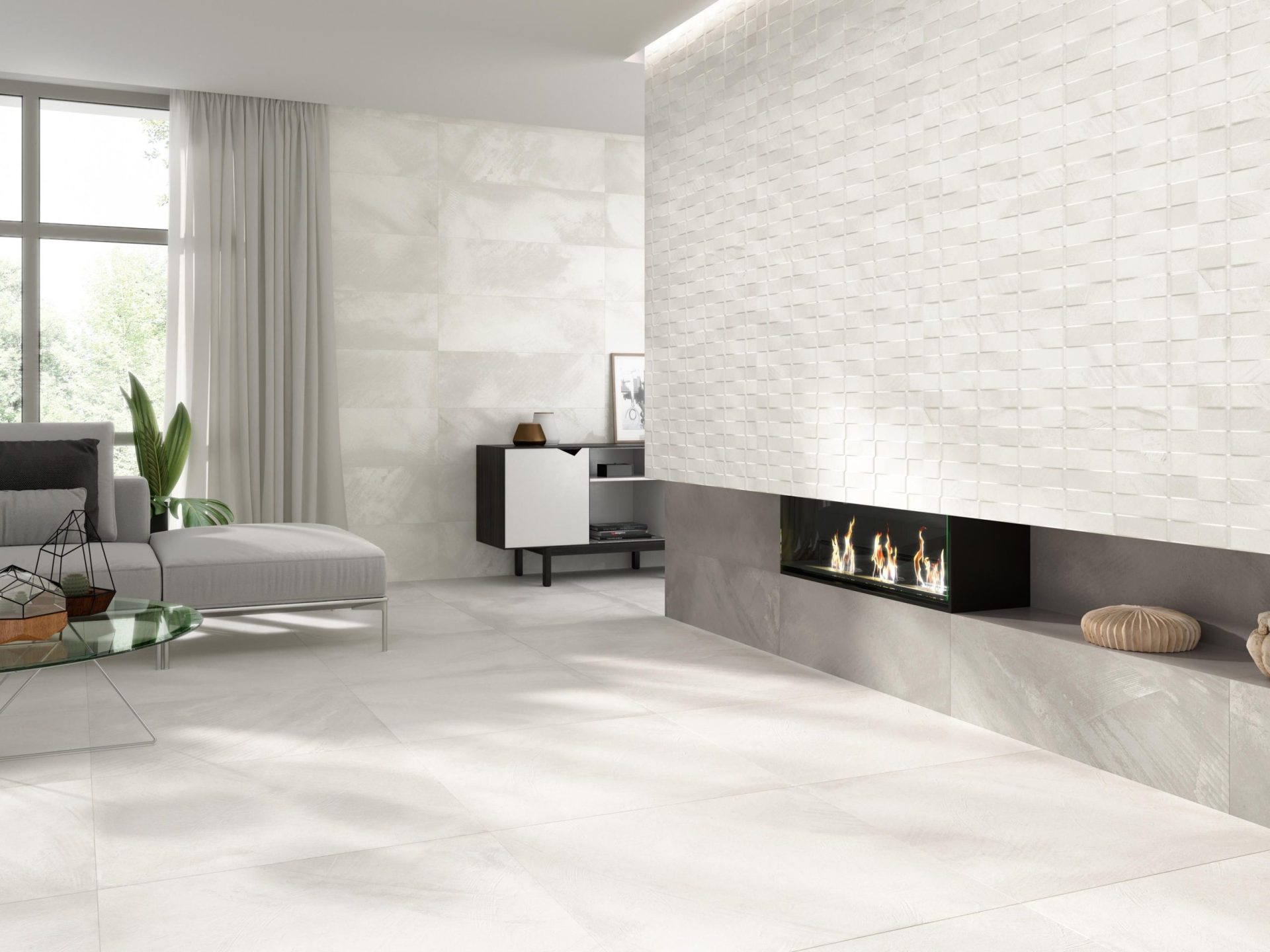 Landart Basket Gris Wall Tile - Image 3