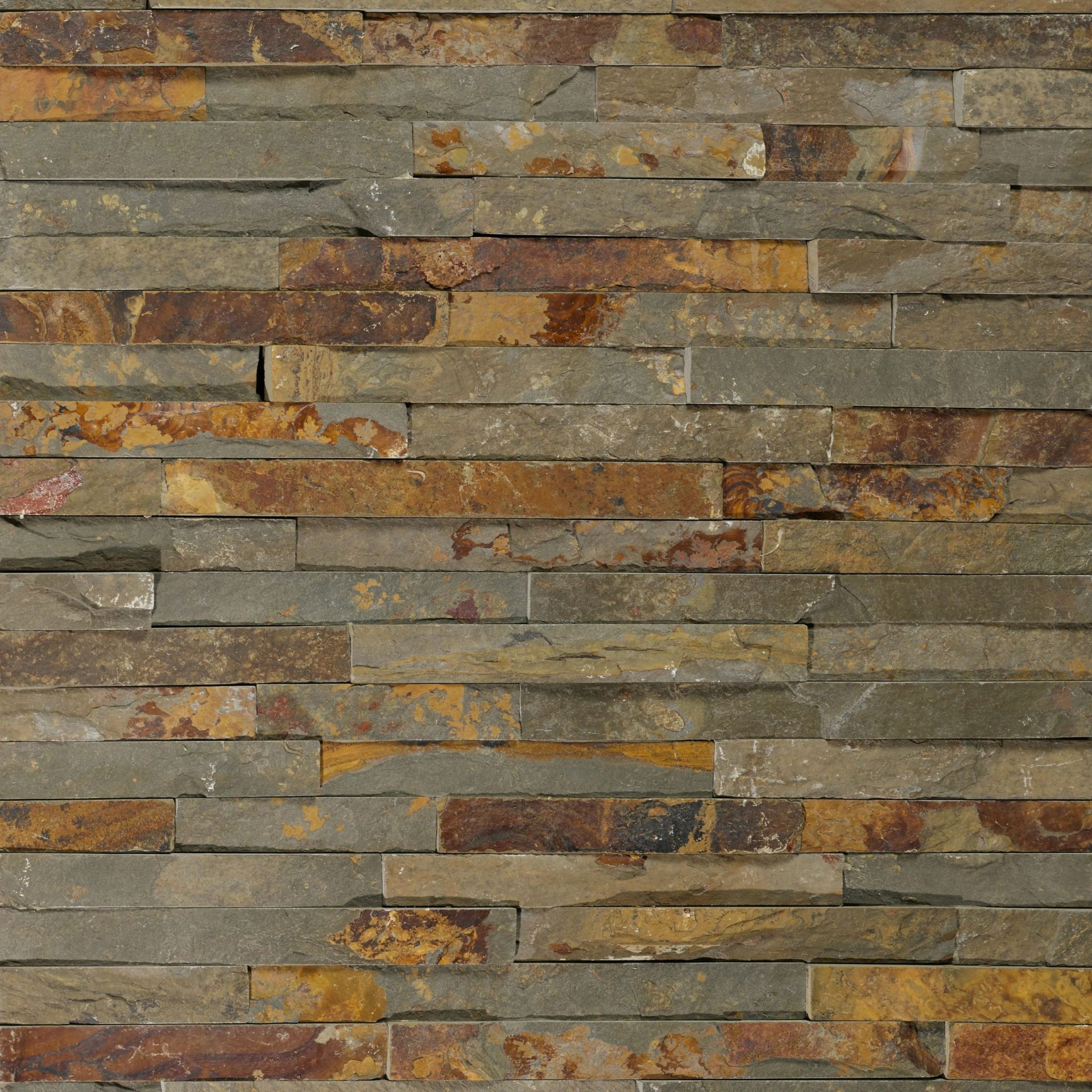 Rust Clad Split Face Tile