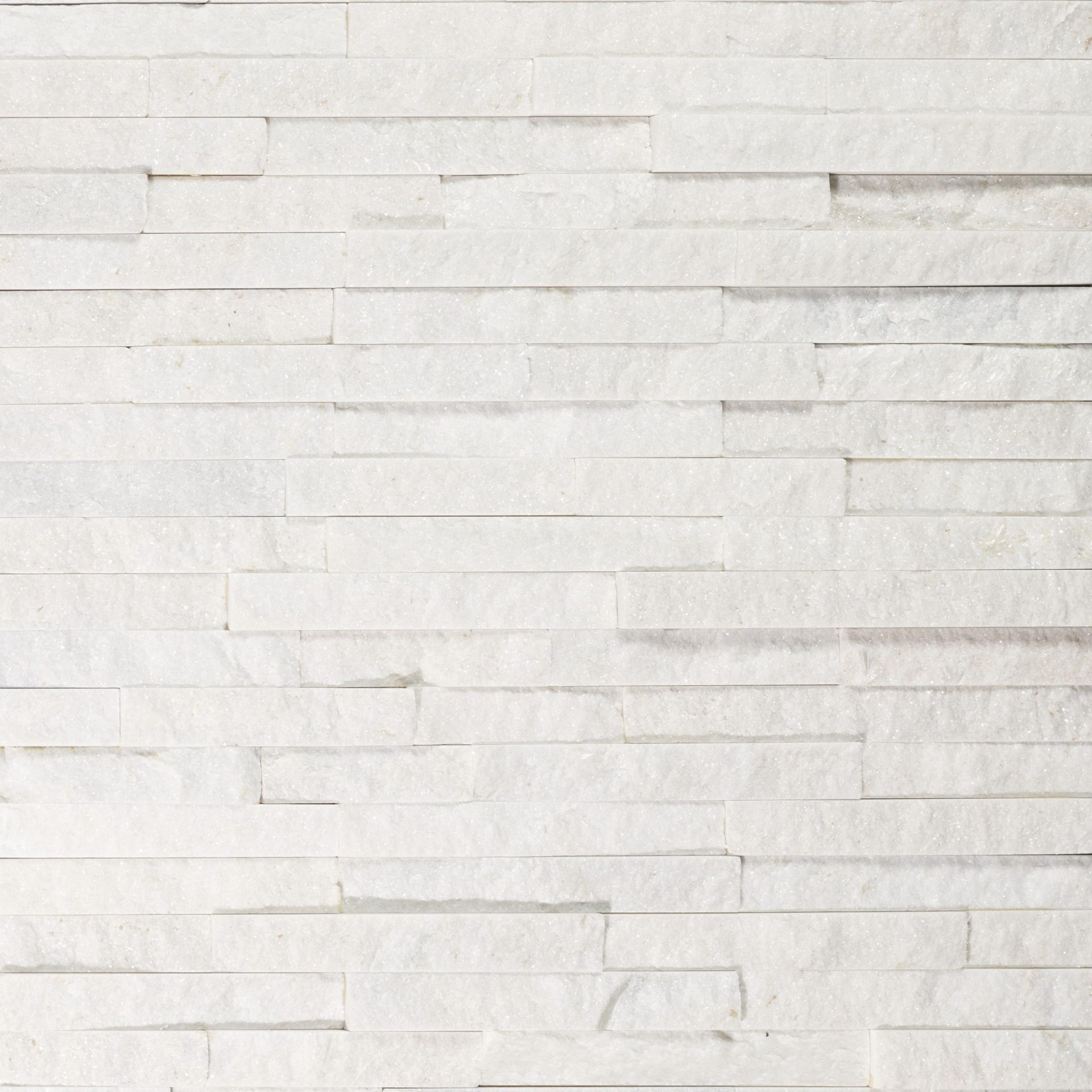 Ice White Quartzite Clad Split Face Tile