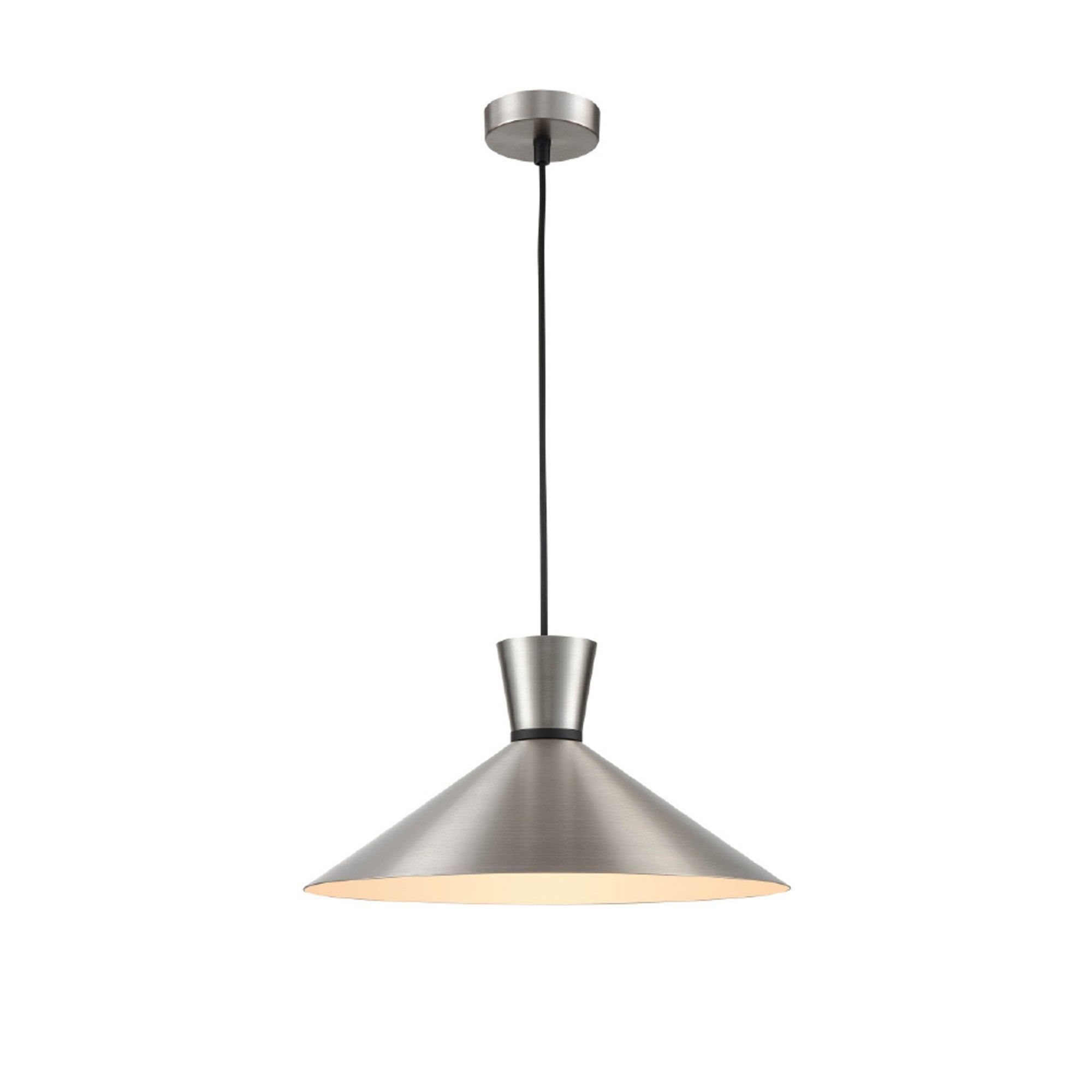 Franco Metallo 400 Satin Nickel Pendant Light