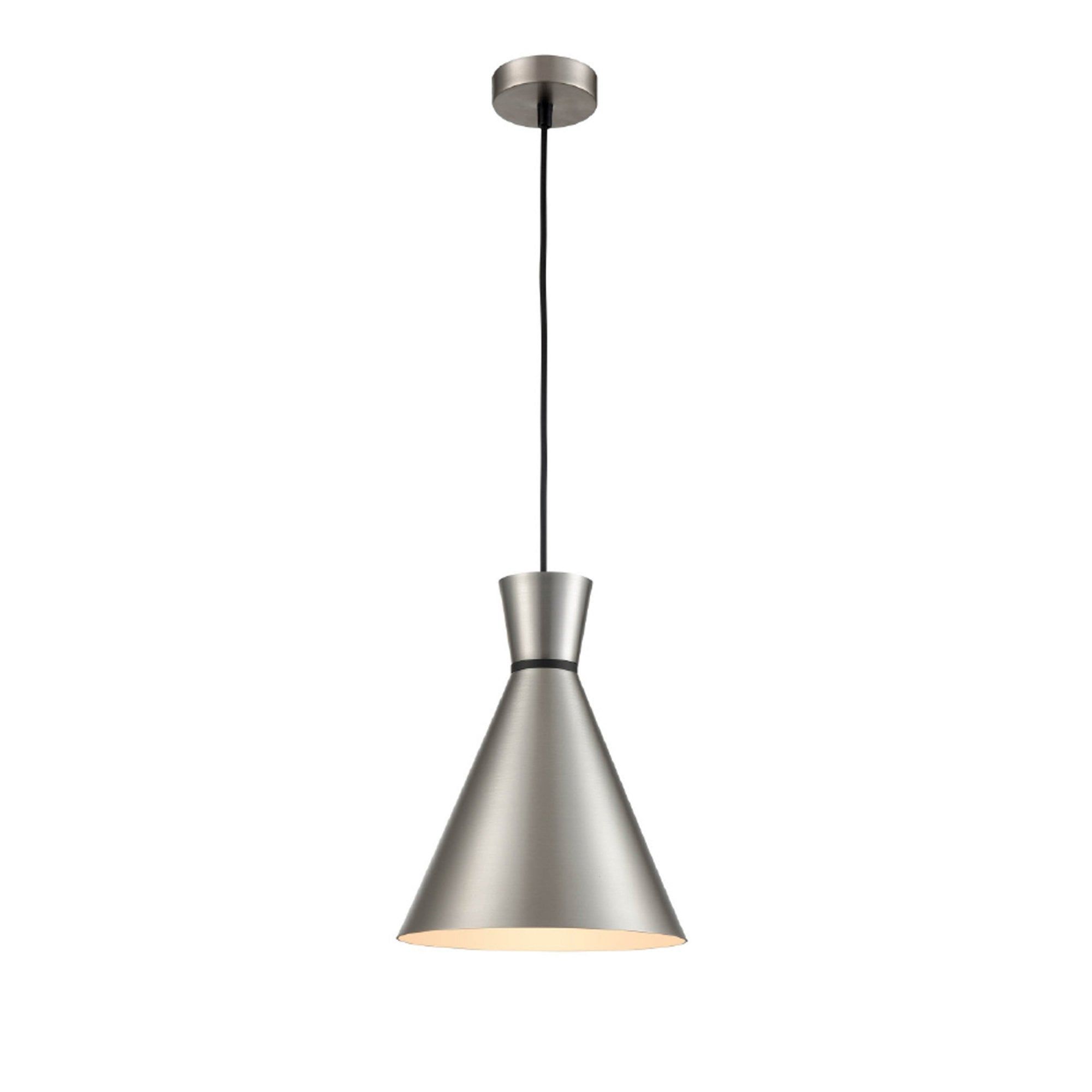Franco Metallo 250 Satin Nickel Pendant Light