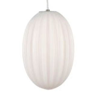 Franco Mandorla Small Opal Glass Pendant - Image 4