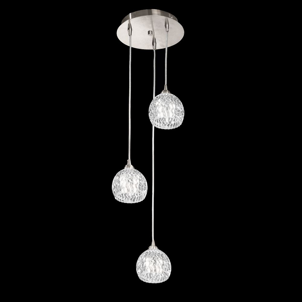 Franco Bicchiere Triple Glass Pendant
