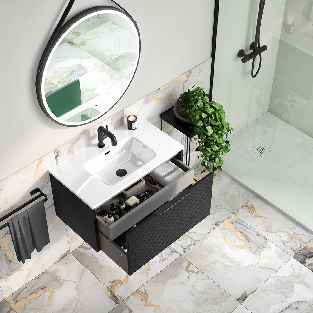 My Life Bonita 800mm 1 Drawer Wall Unit